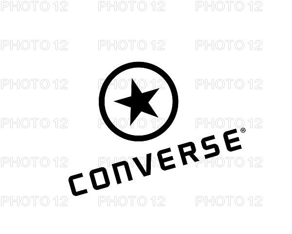 Converse shoe company, rotated logo