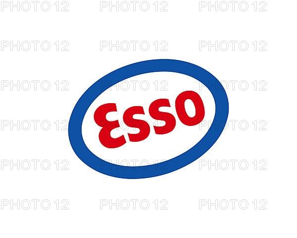 Esso, rotated logo