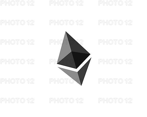 Ethereum, rotated logo