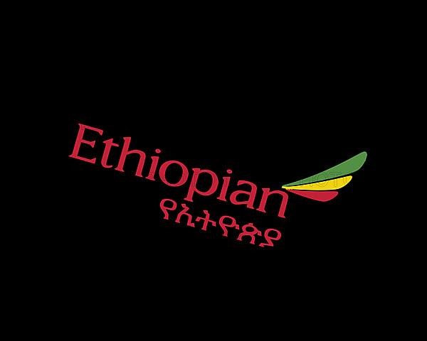 Ethiopian Airline, rotated logo