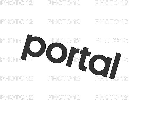 Facebook portal, rotated logo