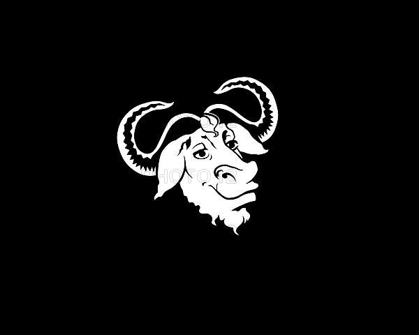 GNU C Library, rotated logo