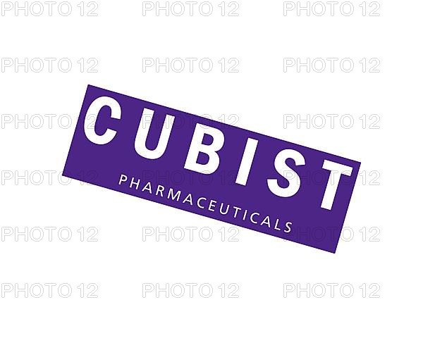 Cubist Pharmaceuticals, rotated logo