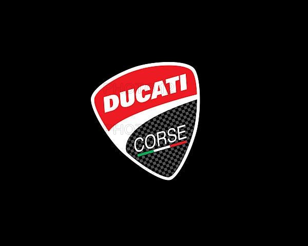 Ducati Corse, rotated logo