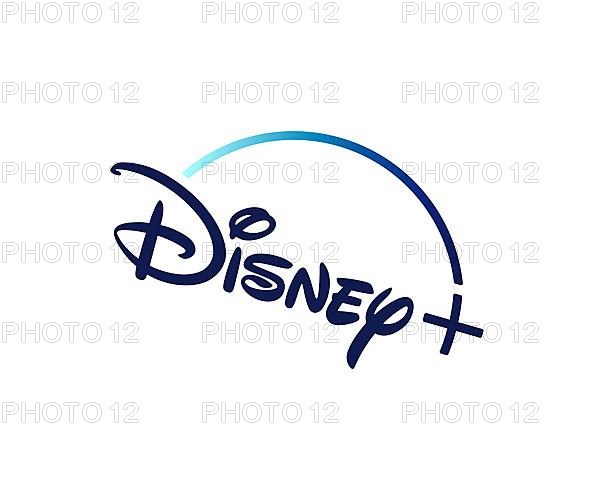 Disney+, rotated logo