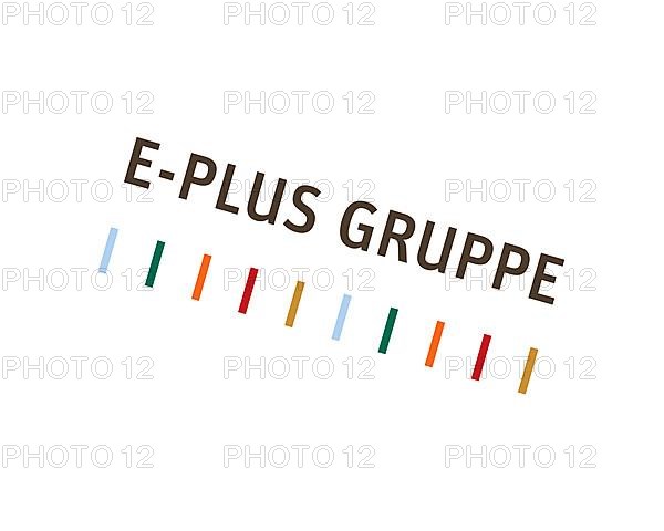 E Plus, rotated logo