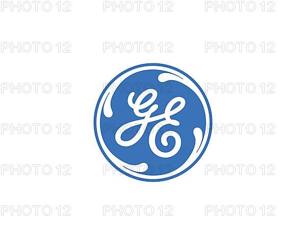 General Electric, rotated logo