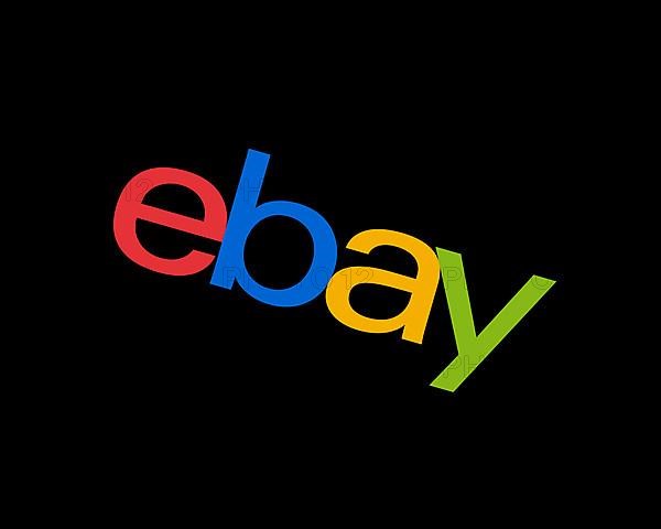 EBay, rotated logo