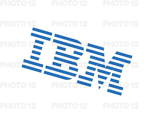 IBM, rotated logo