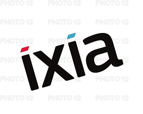 Ixia company, rotated logo