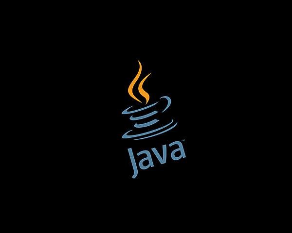 Java programming language, rotated logo