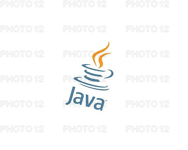 Java programming language, rotated logo