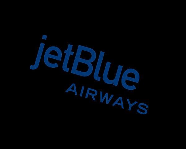 JetBlue, rotated logo