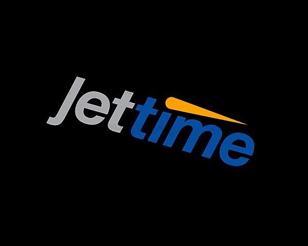 Jet Time, rotated logo