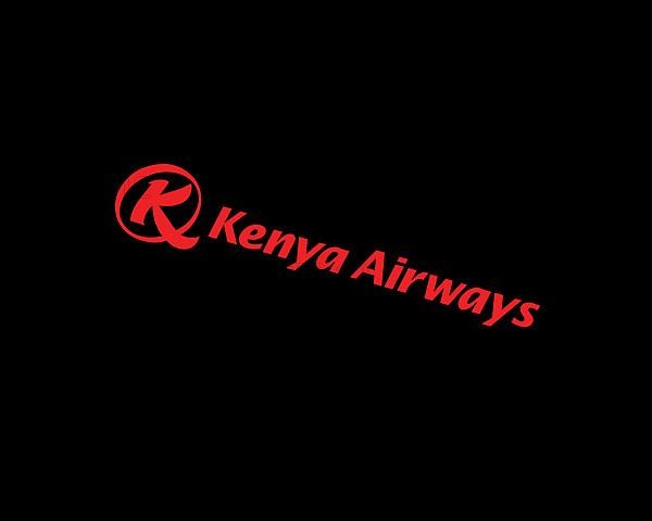 Kenya Airways, rotated logo