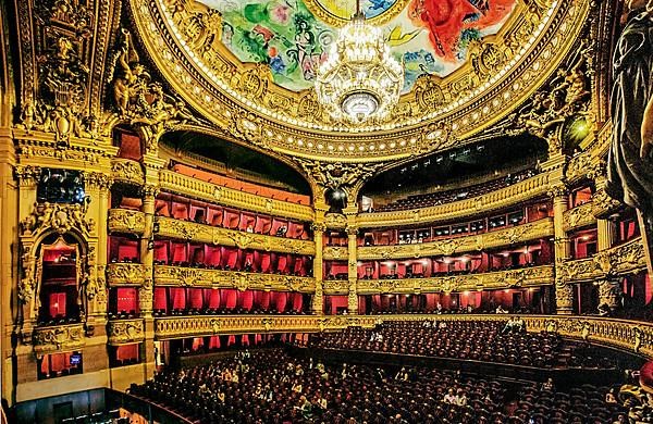 Auditorium, Hall in the Opera Garnier at the Palais Garnier