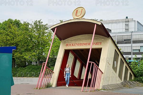 Underground station Bockenheimer Warte, Frankfurt am Main