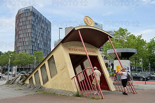 Underground station Bockenheimer Warte, Frankfurt am Main