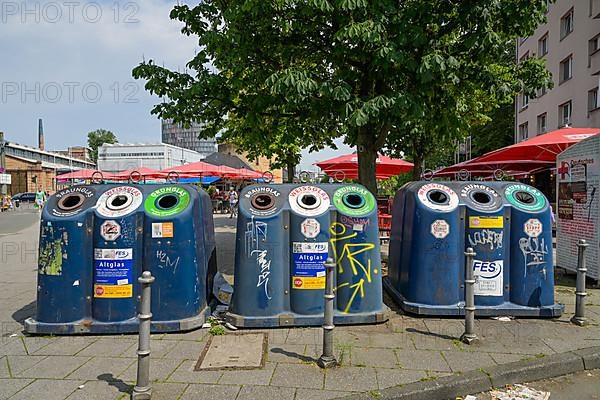 Used glass container, Bockenheim