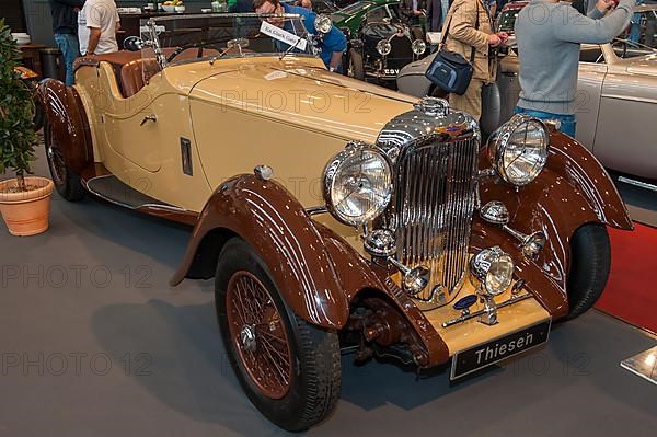 Lagonda LG 45 Rapide from 30s 1937 by Clark Gable, builder W. O. Bentley