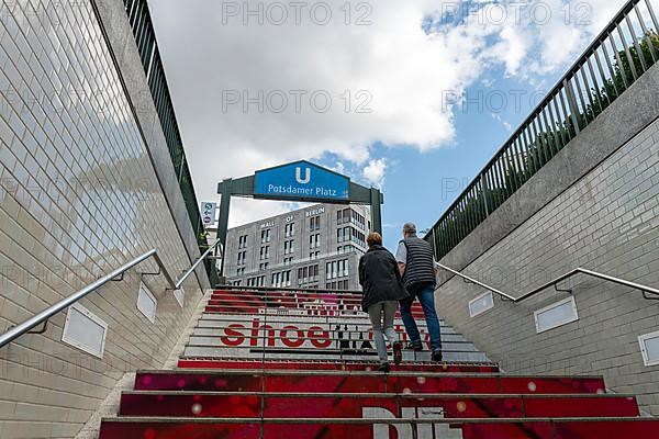 Underground station, Potsdamer Platz exit