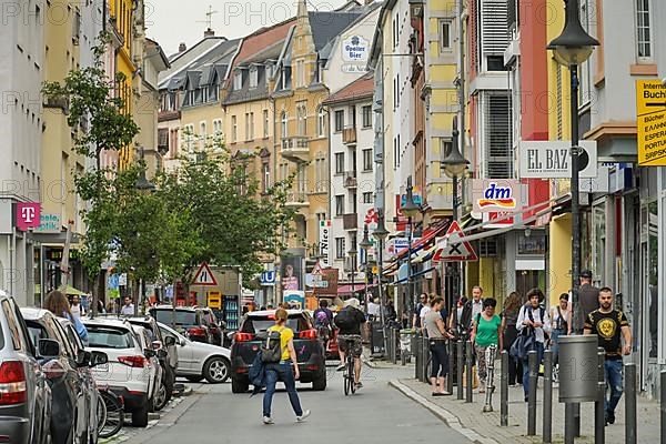 Street scene, passers-by