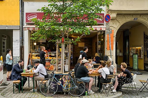 Street cafe, snack bar