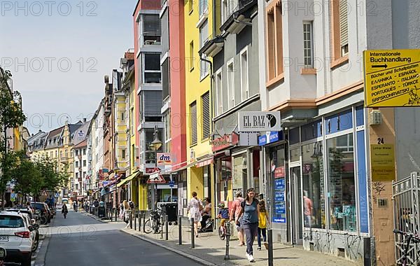 Street scene, passers-by