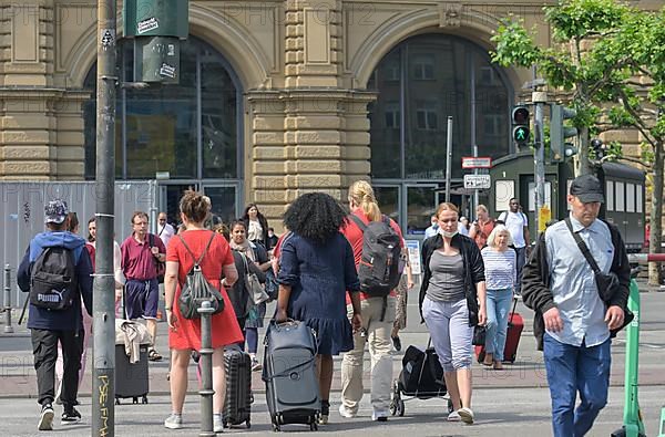 Passers-by, pedestrians