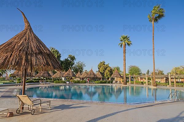 Swimming pool, Jolie Ville hotel complex