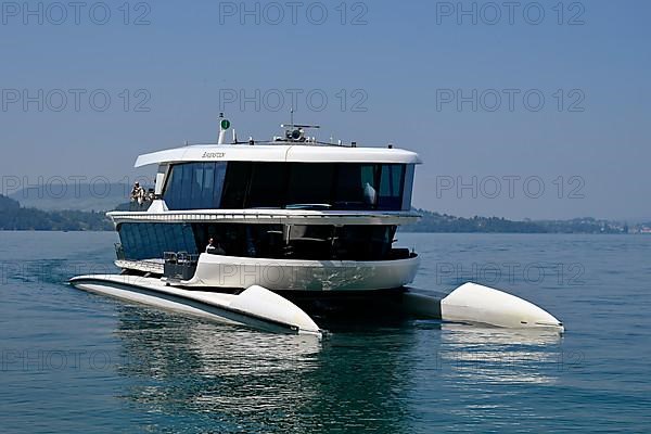 Catamaran Ferry Buergenstock, Lucerne