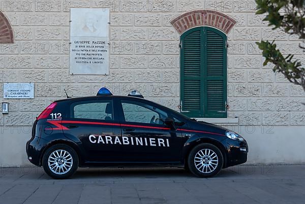 Carabinieri, police car