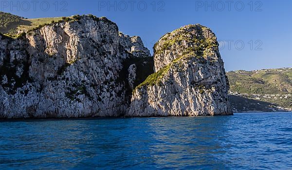 Rocky coast near Positano, Amalfi Coast