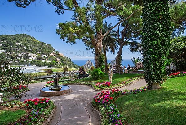 Augustus Gardens on the South Slope, Capri