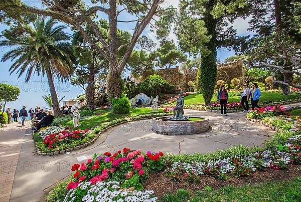 Augustus Gardens on the South Slope, Capri