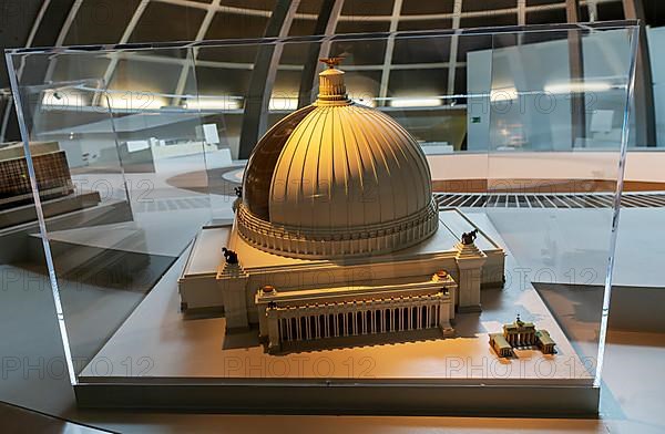 Plaster model of the Hall of the People in the French Cathedral, Gendarmenmarkt