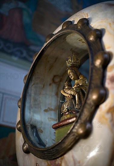 Grace image, grace image shrine in the monastery church