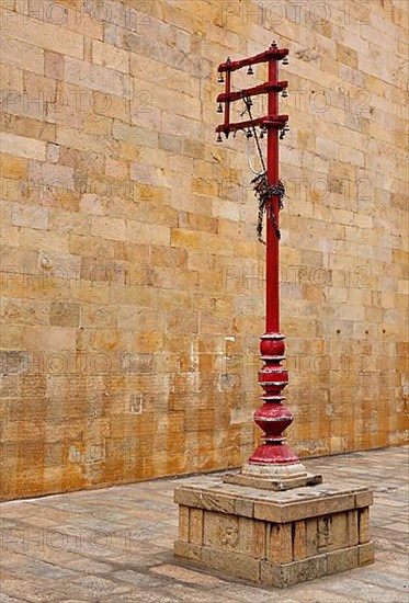 In Hindu Temple. Sri Jambukeshwarar Temple