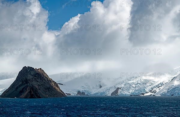 South Shetland Island Glacial Landscape Antarctica