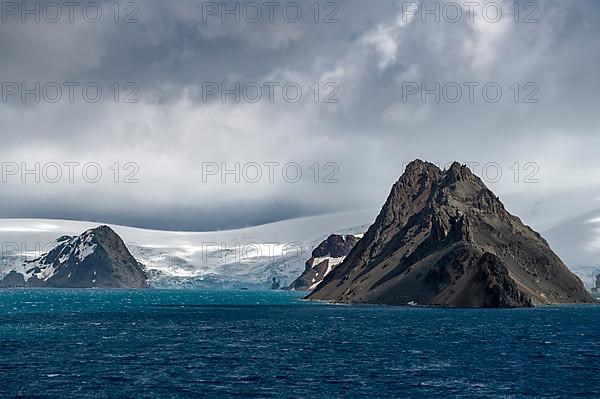 South Shetland Island Glacial Landscape Antarctica