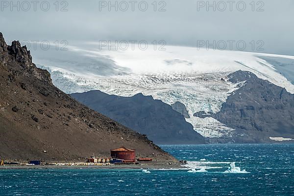 South Shetland Islands Admiralty Bay Arctowsky Station Poland Antarctica