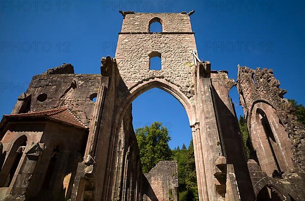 All Saints Monastery Ruins in the Black Forest National Park