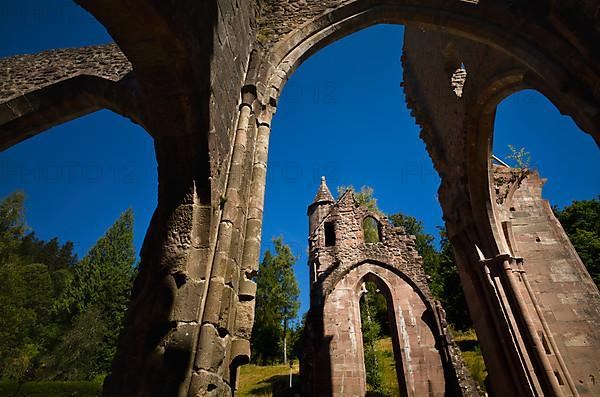 All Saints Monastery Ruins in the Black Forest National Park