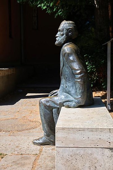 Ernst Abbe Bronze Statue by Klaus-Dieter Locke