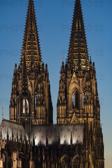 Tops of Cologne Cathedral