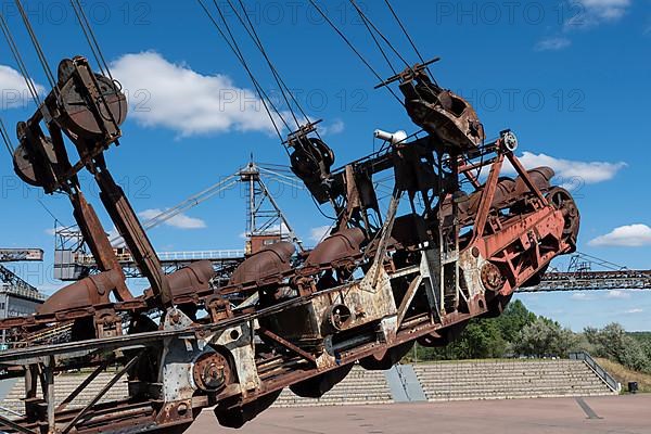 Shovels of the lignite excavator Mosquito