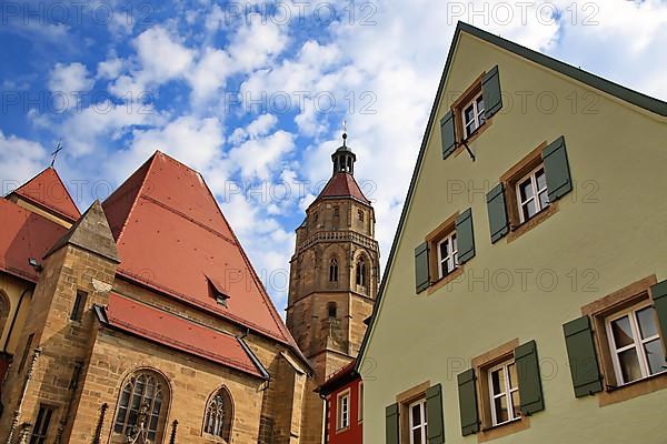 Historical sights of Weissenburg. Weissenburg-Gunzenhausen