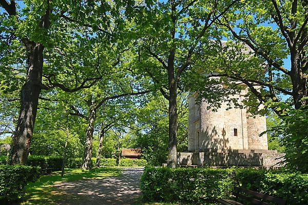 The Bismarck Tower in Tuebingen in the sunshine. Baden-Wuerttemberg