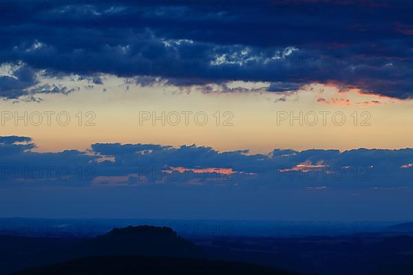 Lilienstein from the Papststein