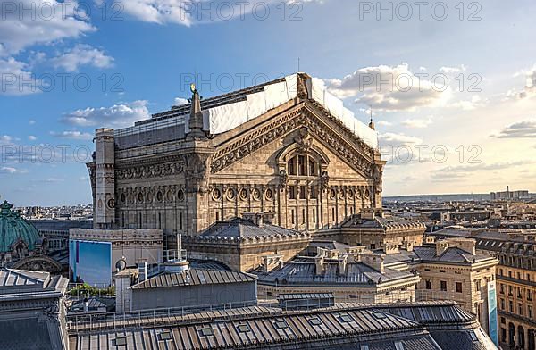 View of skyline with Opera Garnier